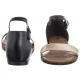 Sandały Tamaris Czarne/Złote 1-28110-42 098 Black Comb - małe zdjęcie