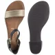 Sandały Tamaris Czarne/Złote 1-28110-42 098 Black Comb - małe zdjęcie