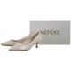 Czółenka Nepeke Amira Off White - małe zdjęcie