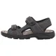 Sandały Rieker Szare 26156-47 Grey - małe zdjęcie