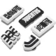 Zestaw 5 przypinek Crocs Jibbitz™ Juventus 5-Pack 10012073 - małe zdjęcie