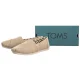 Espadryle Toms Alpargata Classic Natural Undyed Heritage Canvas 10018279 - małe zdjęcie