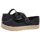 Espadryle Toms Carolina Mary Jane Black Heavy Canvas 10021878 - małe zdjęcie