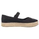 Espadryle Toms Carolina Mary Jane Black Heavy Canvas 10021878 - małe zdjęcie