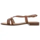 Sandały Caprice Brązowe 9-28100-44 303 Cognac Nappa - małe zdjęcie