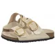 Klapki Birkenstock Arizona Big Buckle High-Shine Ecru 1026128