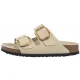Klapki Birkenstock Arizona Big Buckle High-Shine Ecru 1026128 - małe zdjęcie