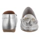 Mokasyny Filipe Srebrne 12788 AN 8274 Prata - małe zdjęcie