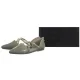 Sandały Melissa Pointy Stripe AD 33321/50857 Green/Silver  - małe zdjęcie