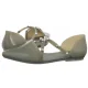 Sandały Melissa Pointy Stripe AD 33321/50857 Green/Silver  - małe zdjęcie