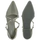 Sandały Melissa Pointy Stripe AD 33321/50857 Green/Silver  - małe zdjęcie
