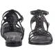 Gladiatorki Tamaris Czarne 1-28147-44 001 Black - małe zdjęcie