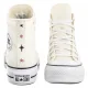 Trampki Converse CTAS Lift Hi Egret/Black/Cactus Bud A13522C - małe zdjęcie