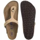 Japonki Birkenstock Gizeh BS Soft Footbed Sandcastle 1018999 - małe zdjęcie