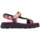 Sandały Tamaris Różowe 1-28703-44 578 Dark Pink Comb - małe zdjęcie