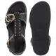 Sandały Wojas Czarne 76240-51 - małe zdjęcie