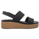 Sandały Crocs Brooklyn Cork Low Wedge Black 211144-060 - małe zdjęcie