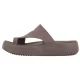 Japonki Crocs Getaway Platform Toe Loop Truffle 210834-0LF - małe zdjęcie