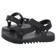 Sandały Melissa Flowing Papete AD 33908/AP407 Black - małe zdjęcie