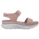Sandały Skechers D'Lux Walker - New Block Blush 119226/BLSH - małe zdjęcie