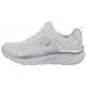 Sneakersy Skechers D'Lux Walker Infinite Motion White/Silver 149023/WSL - małe zdjęcie