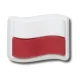 Przypinka Crocs Jibbitz™ Polish Flag 10012467 - małe zdjęcie