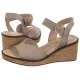 Sandały Ryłko Beżowe 4RF66_Y_ _2TE - małe zdjęcie