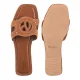 Klapki Pepe Jeans Frida Soft Tan Brown PLS90697 869 - małe zdjęcie