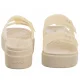 Klapki Crocs Brooklyn Buckle Frosted Low Wedge Sandstone 210980-0LH - małe zdjęcie