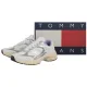 Buty Sportowe Tommy Hilfiger Archive'25 Ecru/Pale Amethyst EN0EN02809 02R - małe zdjęcie