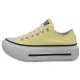 Trampki Converse CTAS Lift Double Stack Ox Lemon Slushy/White/Black A16283C - małe zdjęcie