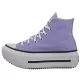 Trampki Converse CTAS Lift Double Stack Hi Violet Heat/Egret/Black A15206C - małe zdjęcie