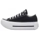Trampki Converse CTAS Lift Double Stack Ox Black/White/Black A15490C - małe zdjęcie