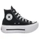 Trampki Converse CTAS Lift Double Stack Hi Black/White/Black A12975C - małe zdjęcie