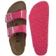 Klapki Birkenstock Arizona Patent Fuchsia Tulip 1030798 - małe zdjęcie