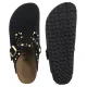 Klapki Birkenstock Boston Rivet Border Black 1030491 - małe zdjęcie