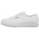 Buty Calvin Klein Vulc Flatform Lth Bright White YW0YW01886 YAF - małe zdjęcie