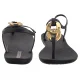 Sandały Ipanema Class Connect II Fem 83701/BC837 Black/Black/Gold - małe zdjęcie