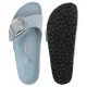 Klapki Birkenstock Madrid Big Buckle Baby Blue High Shine 1030364 - małe zdjęcie