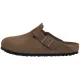 Klapki Birkenstock Boston BS SF Dark Tea Tonal 1030814 - małe zdjęcie