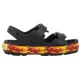 Sandałki Crocs Crocband Cruiser Flames Sandal Kid's Black 211269-001 - małe zdjęcie