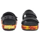 Sandałki Crocs Crocband Cruiser Flames Sandal Kid's Black 211269-001 - małe zdjęcie