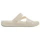Klapki Crocs Getaway Patent Strappy Chalk 211296-0WV - małe zdjęcie