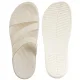 Klapki Crocs Getaway Patent Strappy Chalk 211296-0WV - małe zdjęcie