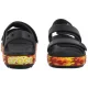 Sandałki Crocs Crocband Cruiser Flames Sandal Kid's Black 211268-001 - małe zdjęcie