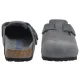 Klapki Birkenstock Boston BS Soft Footbed Basalt Gray Tonal FB 1030874 - małe zdjęcie