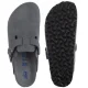 Klapki Birkenstock Boston BS Soft Footbed Basalt Gray Tonal FB 1030874 - małe zdjęcie