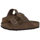 Klapki Birkenstock Arizona BS Soft Footbed Dark Tea Tonal FB 1030863 - małe zdjęcie