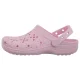 Klapki Crocs Classic Floral Cut Out Clog Pink Milk 210943-6ZW - małe zdjęcie