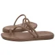 Klapki Crocs Miami Toe Loop Sandal Milk Chocolate 209862-2JJ - małe zdjęcie